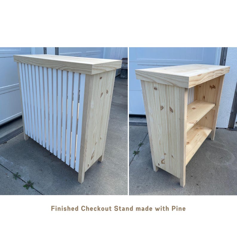 Folding Event Bar | Checkout Stand | Collapsible Coffee Bar (PDF ...