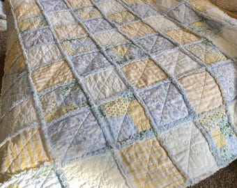 Rag Quilt DIY Weekend Sewing Project Pattern | PDF Download