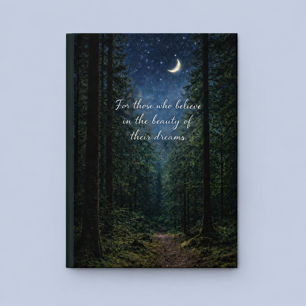 Enchanted Forest Journal | Moonlit Woodland Notebook for Dreams ...