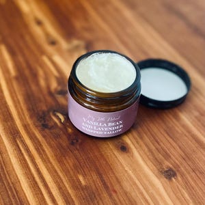 Vanilla Bean and Lavender Whipped Tallow / Grass fed Tallow with vanilla bean from Papantla and Dutch lavender essential oil / Baby skincare