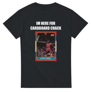 Camiseta esportiva unissex com gola redonda e estampa Cardboard Crack Sports Cardboard | Gildan® 5000 Preto