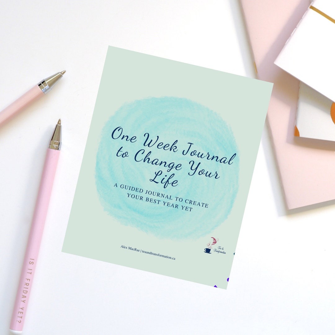 One Week Journal to Transform Your Life - Etsy