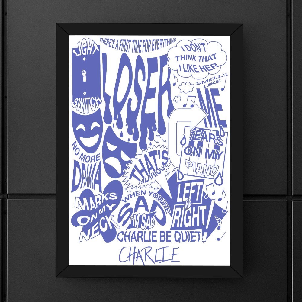 Charlie Puth Art Book Poster, Charlie Puth Album, Charlie Puth Band
