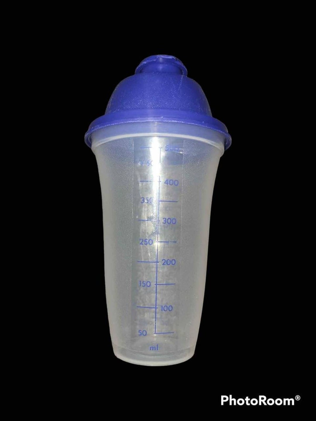 Tupperware Shaker Bottle Blue/clear Etsy