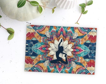Kaleidoscope Mandala Yogi Jigsaw Puzzle - Artistic Downtime Fun