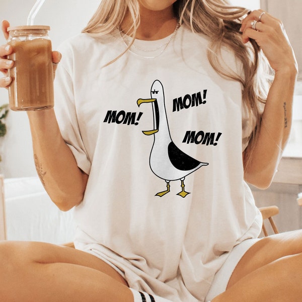 Mom! Mom! Seagull Finding Nemo Shirt Walt Disney World Shirt Gift Ideas Men Women