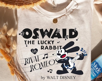 Oswald the Lucky Rabbit 'Rival Romeos' Shirt Disney Oswald Shirt Disney 100th Anniversary Magic Kingdom Great Gift Ideas Men Women