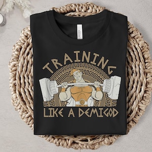 Hercules Training Like A Demigod Shirt Disney Hercules Shirt Great Gift Ideas Men Women