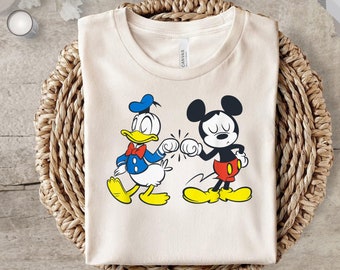 Mickey Mouse and Donald Duck Best Friends Shirt Mickey and Friends Shirt Great Birthday Gift Ideas Men Women