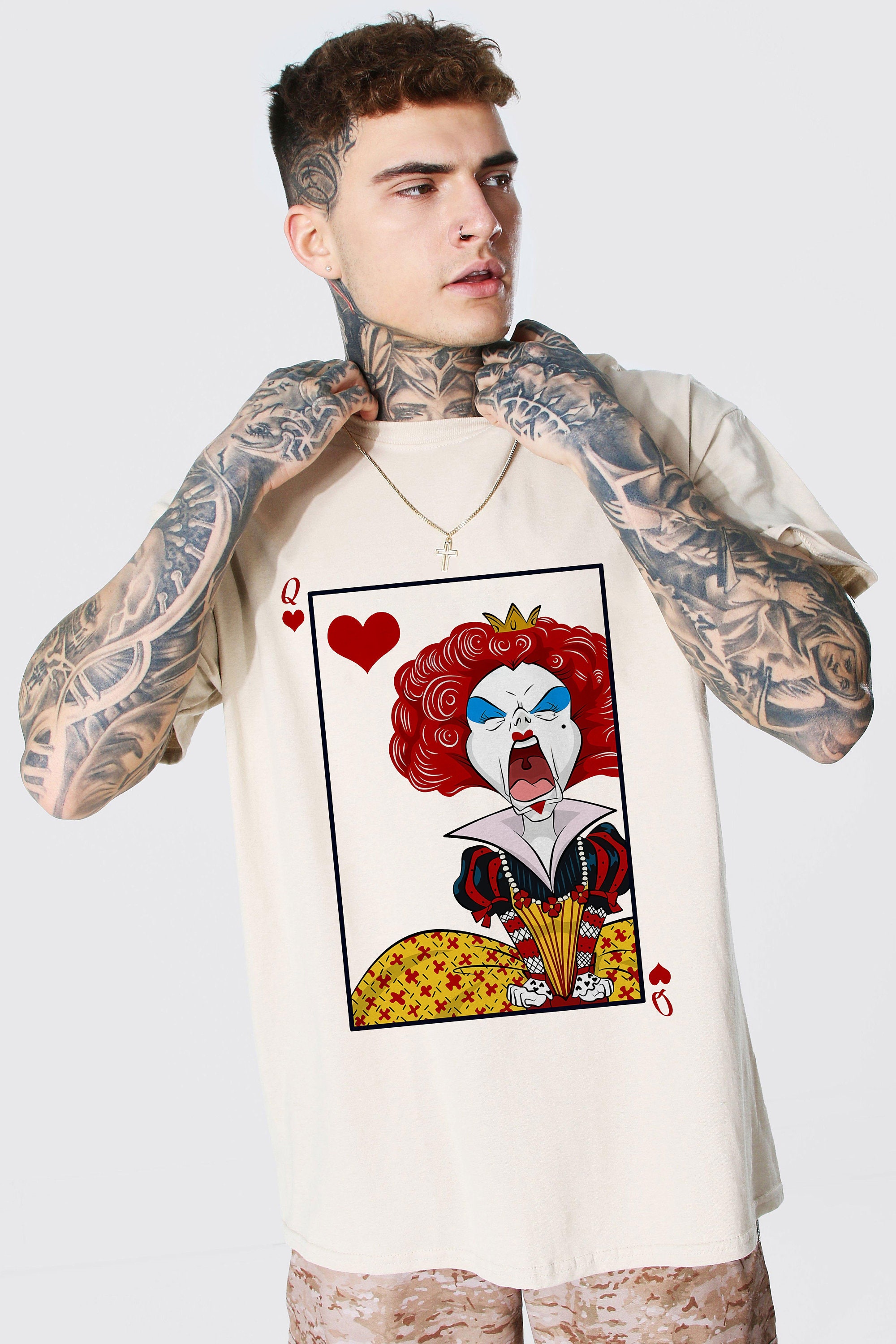 The Queen of Hearts Alice in Wonderland Halloween Costume Shirt Family ...