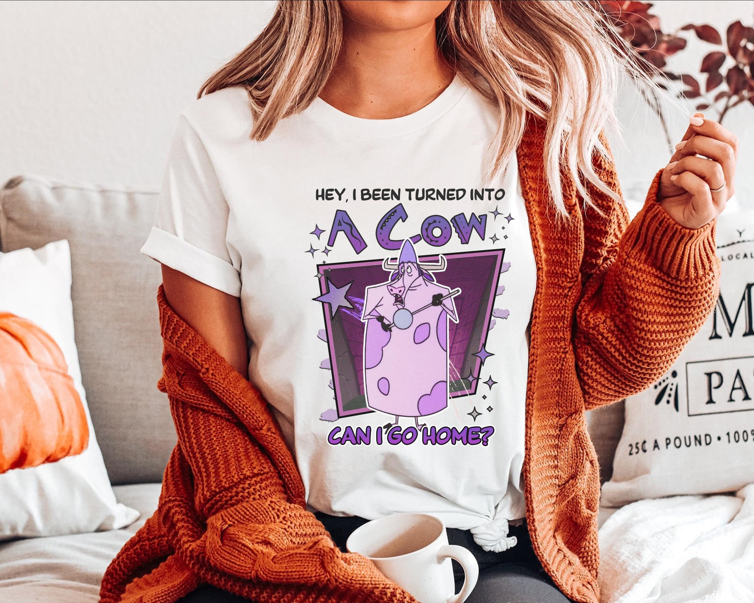 I Been Turned Into A Cow Shirt Kuzco Llama T-shirt Emperor's New