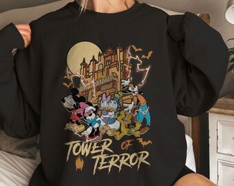 Tower of Terror Mickey and Friends Disney Trip Shirt Family