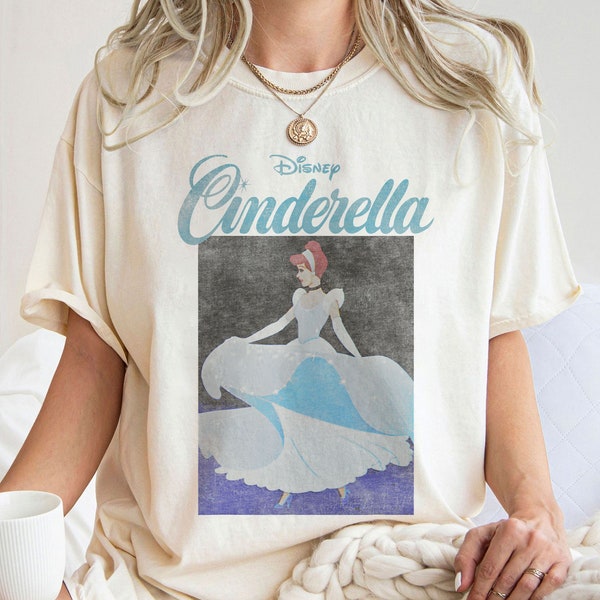 Princess Cinderella 70th Anniversary Cinderella Dancing Poster Shirt Walt Disney World Shirt Gift Ideas Men Women