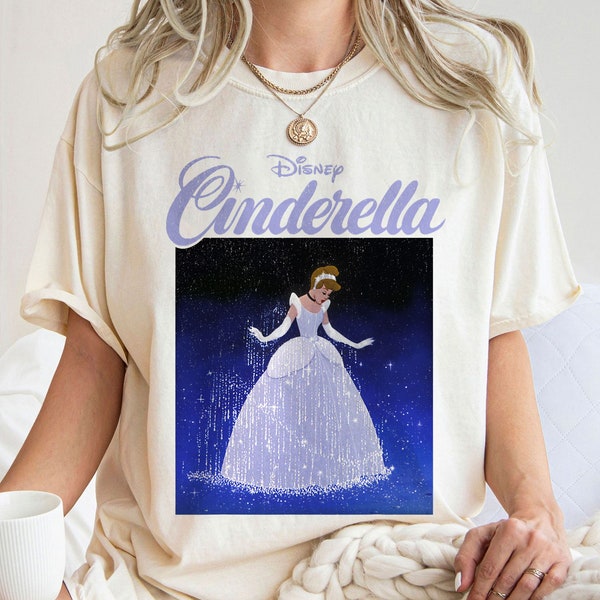 Cinderella 70th Anniversary Cinderella Dress Poster Shirt Walt Disney World Shirt Gift Ideas Men Women