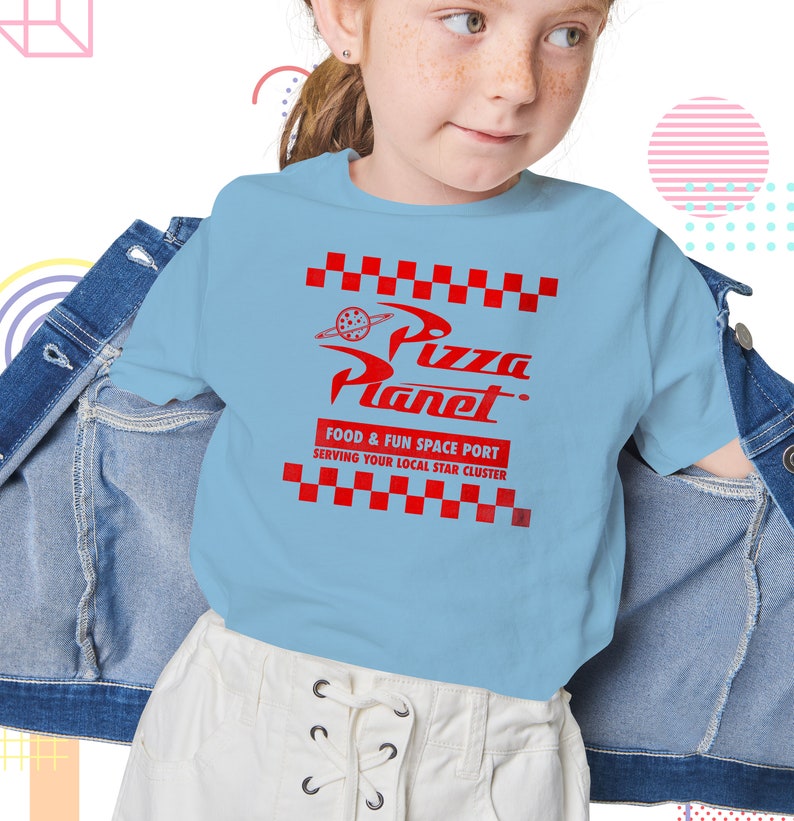 Toy Story Pizza Planet Checkered Logo Shirt Walt Disney World Shirt Gift Ideas Men Women image 4