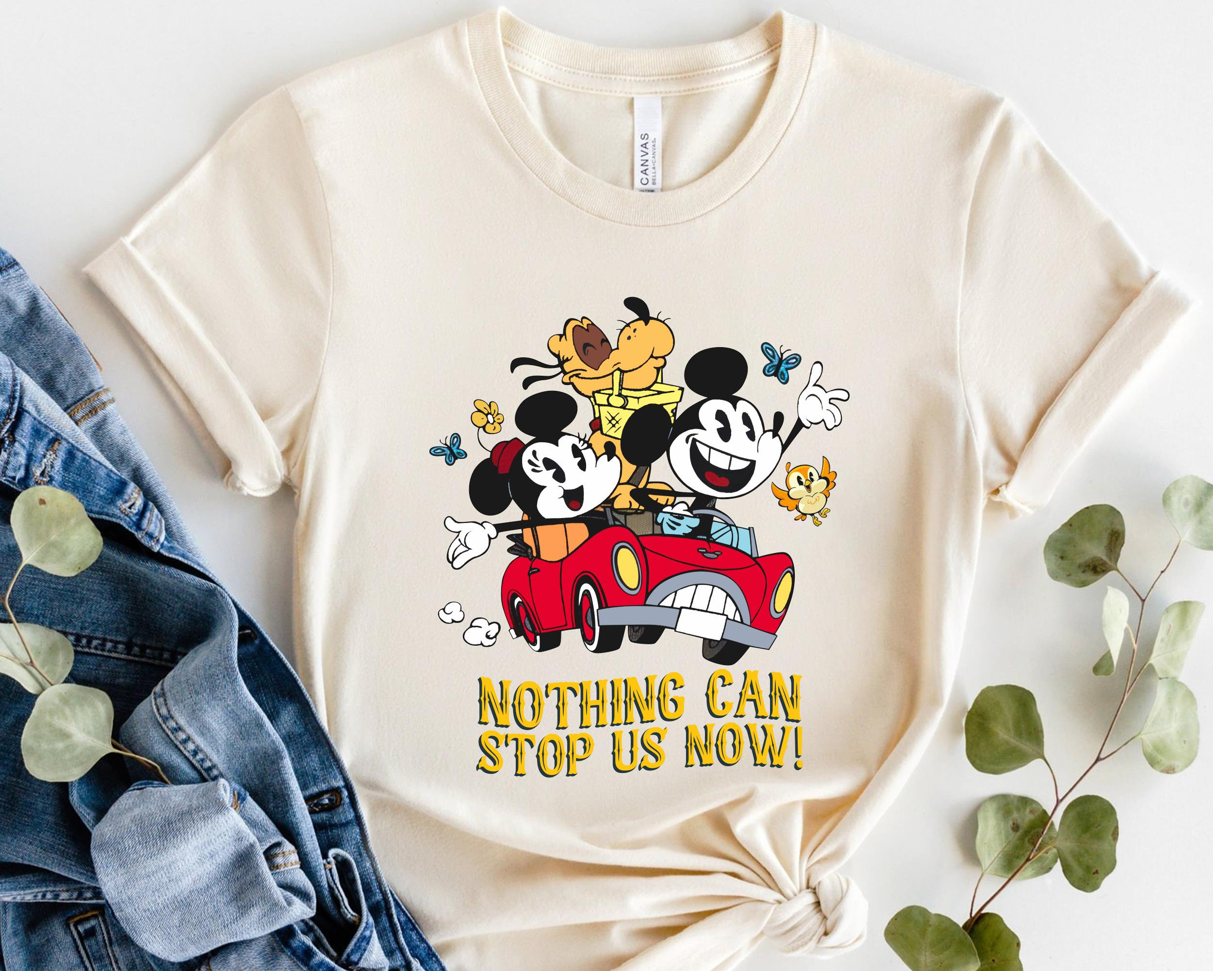 Nothing Can Stop Us Now Mickey & Minnie Pluto Runaway Railway