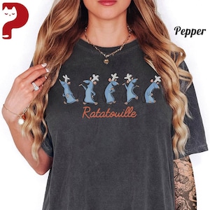 Disney Pixar Ratatouille Emotions Of Remy T-Shirt, Remy Mouse Chef Anyone Can Cook Tee, Chef Remy Shirt, Disneyland Family Matching Shirt