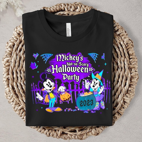 Mickey's Not-So-Scary Halloween Party 2023 Halfway 2 Halloween Shirt Disney Shirt Great Gift Ideas Men Women