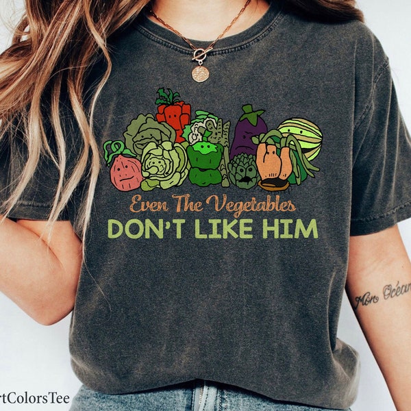 Even The Vegetables Don't Like Him The Muppet Christmas Carol Shirt Family Matching Walt Disney World Shirt Gift Ideas Men Women