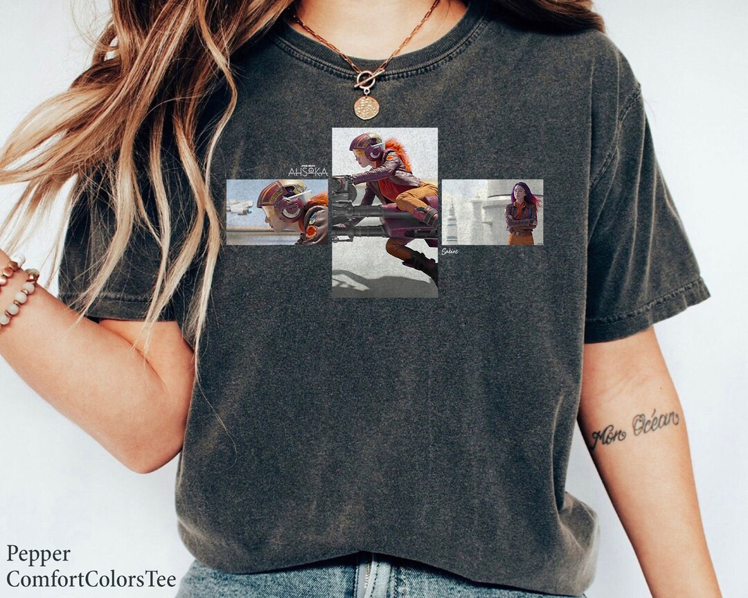 Ahsoka Part One Sabine Wren Speeder Bike Chase Shirt Star Wars - Etsy