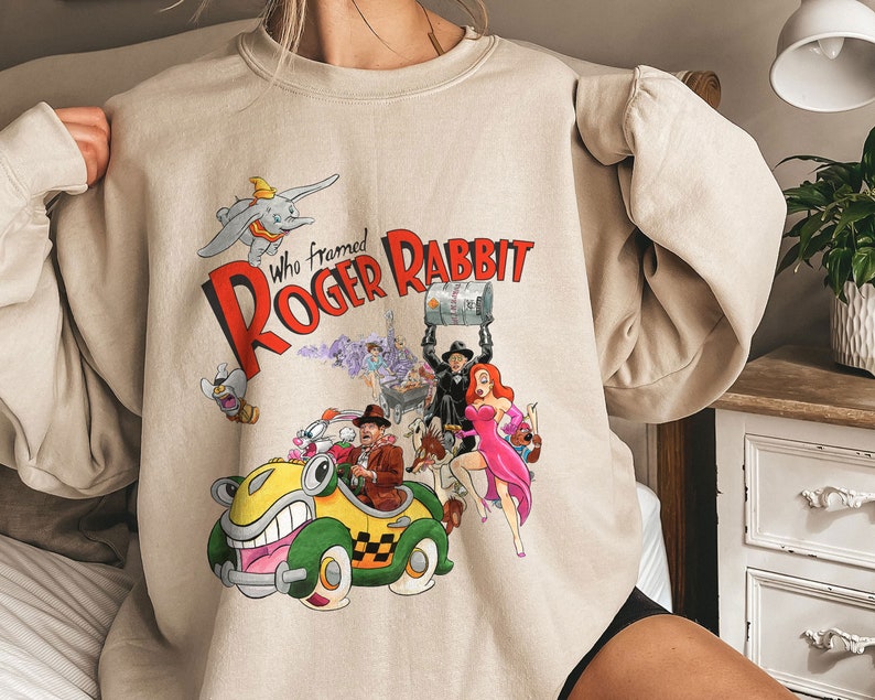 Who Framed Roger Rabbit Vintage Retro Shirt Family Matching Walt Disney ...