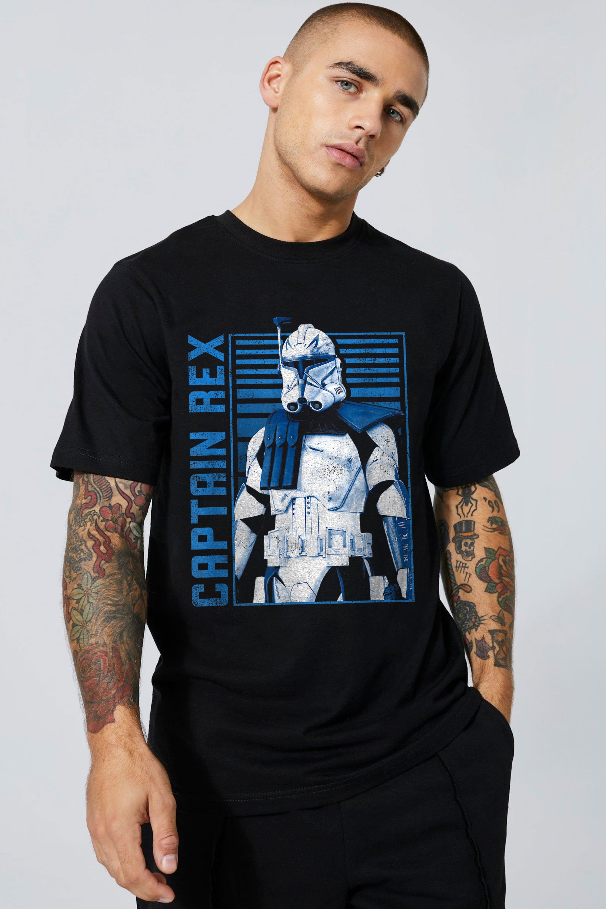 Captain Rex Speed-Paint - Asphalt - Star Wars - T-Shirt