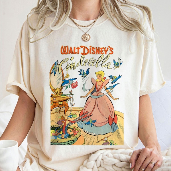 Walt Disney's Cinderella Classic Shirt Family Matching Walt Disney World Shirt Gift Ideas Men Women