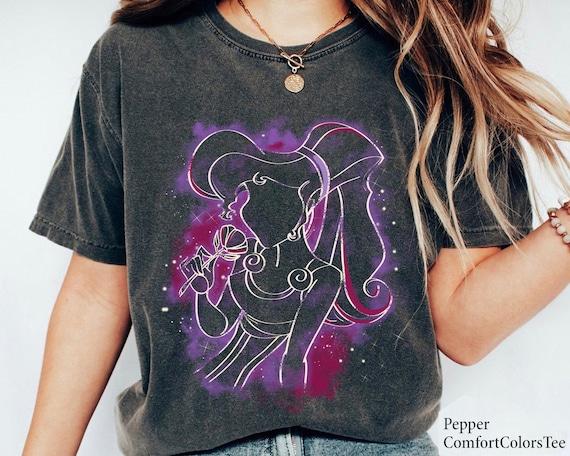 Retro Megara Hercules Portrait Shirt Family Matching Magical Kindom Shirt Gift Ideas Men Women