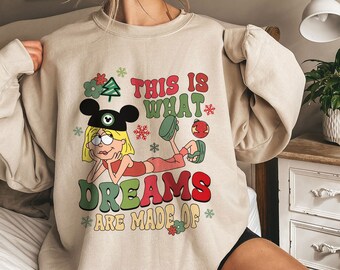 This Is What Dreams Are Made Of Lizzie McGuire Merry Christmas Shirt Family Matching Magical World Shirt Gift Ideas Men Women