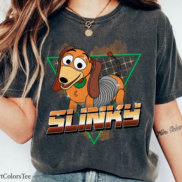 Slinky Dog 80s Retro Toy Story ABS Of Steel Shirt Walt Disney World Shirt Gift Ideas Men Women