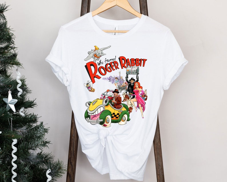 Who Framed Roger Rabbit Vintage Retro Shirt Family Matching Walt Disney ...