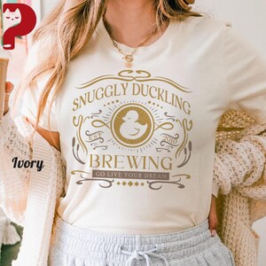 Snuggly Duckling Shirt, Vintage Snuggly Duckling Brewing T-shirt, Brewing Tangled T-Shirt, Disney Tangled Gift Tee, Rapunzel Flynn Tee