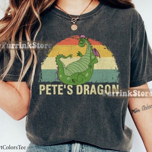 Pete&#39;s Dragon Shirt Elliott The Dragon Disney Vintage Retro Gift Ideas