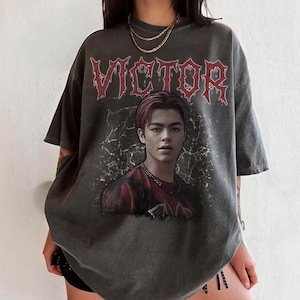 Disney Victor T-shirt, Descendants Zombies Worlds Collide Tour, The Rise Of Red Tee, Descendants Concert, Summer Music Festival 2025
