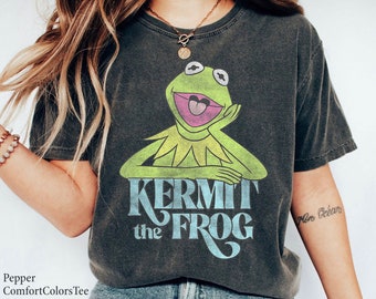 Muppets Kermit The Frog Vintage Shirt Family Matching Walt Disney World Shirt Gift Ideas Men Women