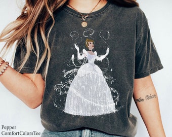 Disney Cinderella Cinderella Ball Gown Transformation Shirt Walt Disney World Shirt Gift Ideas Men Women