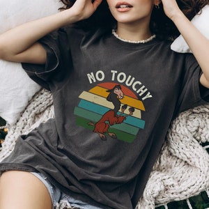 Retro Emperor's New Groove Kuzco Llama No Touchy Portrait Shirt Vintage ...