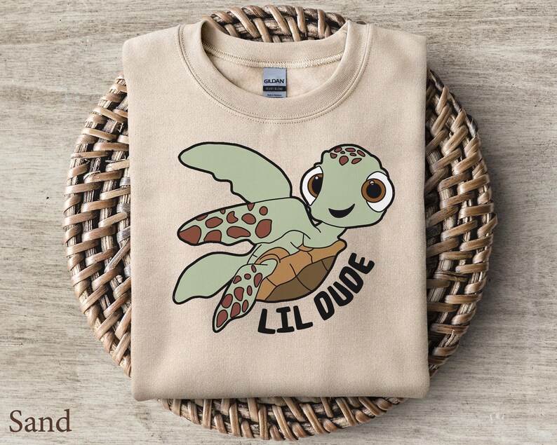 Lil Dude, Dude Father And Son Shirt, Disney Finding Nemo Shirt Gift for Father's Day image 5
