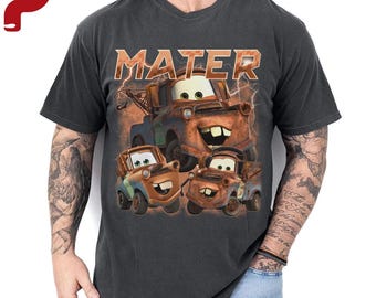 Tow Mater T-Shirt, Disney Cars Shirt, Pixar Lightning McQueen Shirt, Cars Mater Shirt, Disney Trip Shirt Cars Radiator Springs