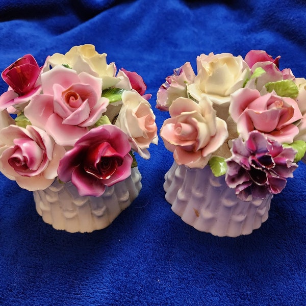 Porcelain Flowers Etsy