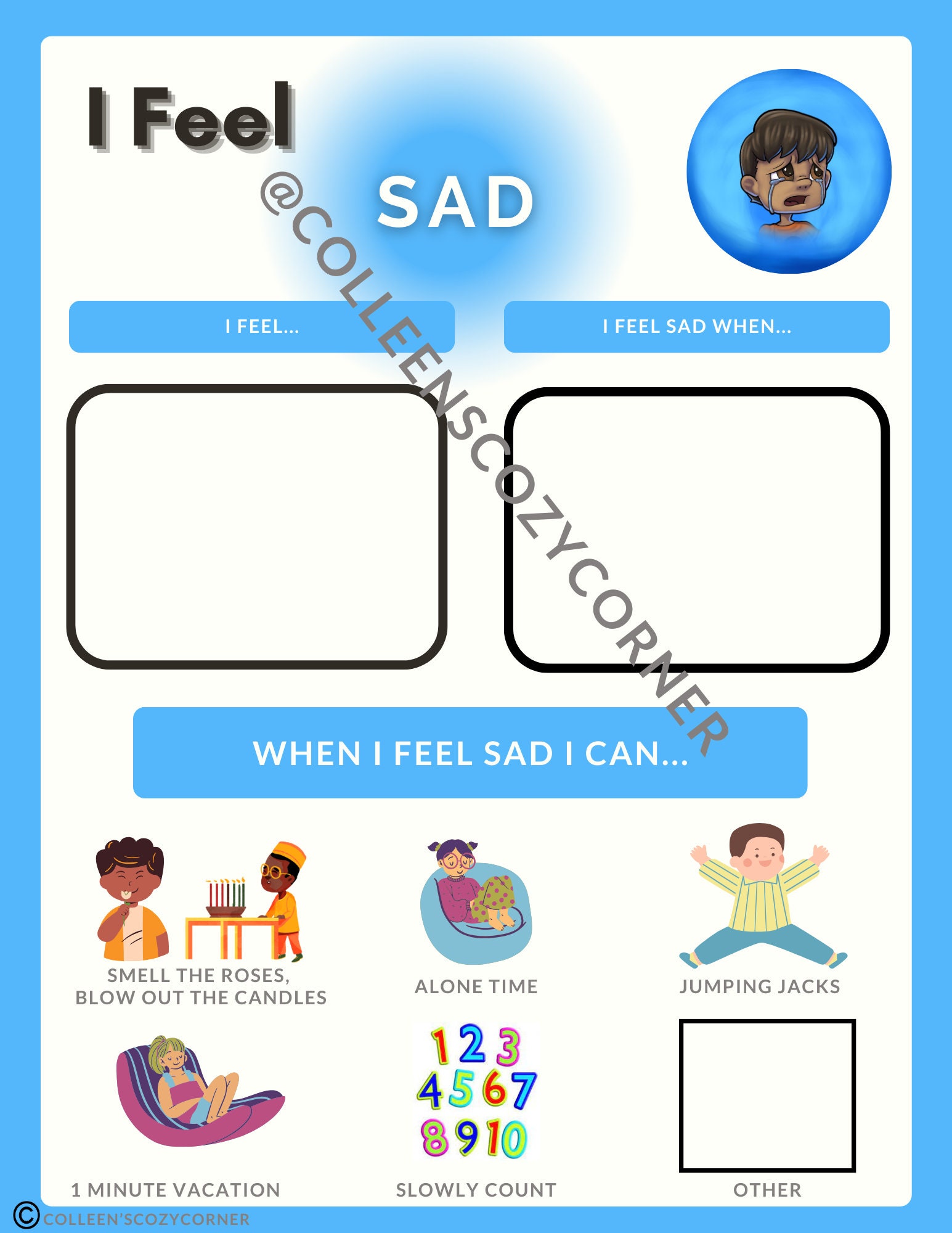 We All Have Different Feelings Activity Book - Etsy