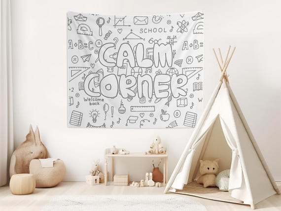 Tapestry in corner of room new arrivals