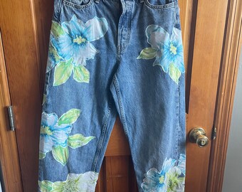 Upcycled Banana Republic Baggy Jeans
