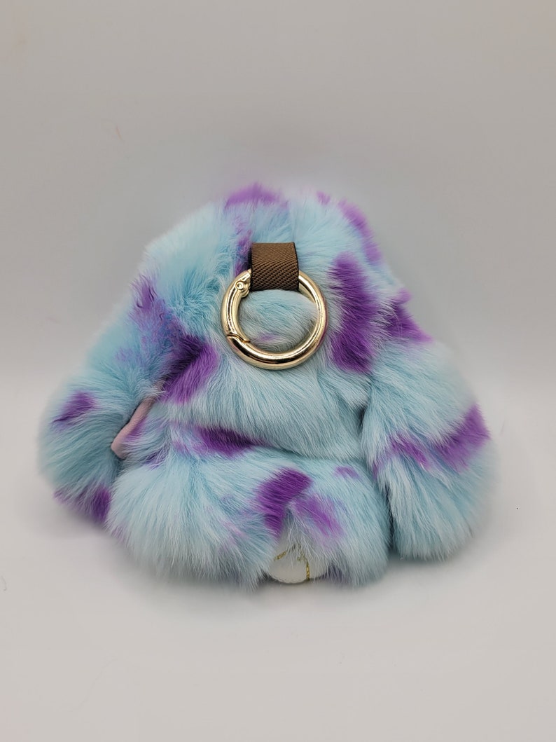 Real Rex Rabbit Fur Keychains/plush Etsy