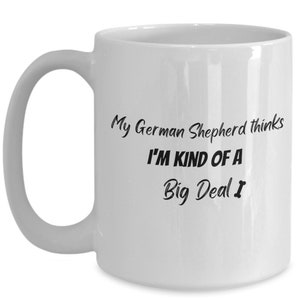 German shepherd mug, personalized german shepherd mug, german shepherd coffee mug, german shepherd gift, dog gift, dog lover gift, best f...