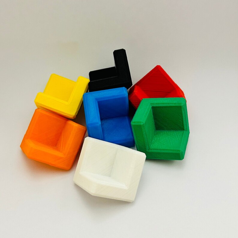 Rubik's Cube Holder Etsy