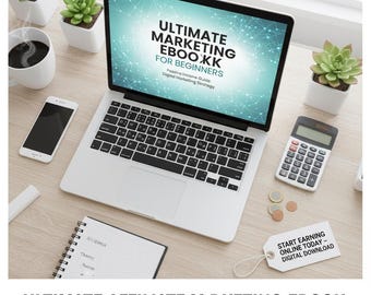 E-boek affiliatemarketing voor beginners | Gids passief inkomen (digitale download)