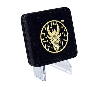 Velvet 1oz Coin Display Case: Gold Dragon Foil Box