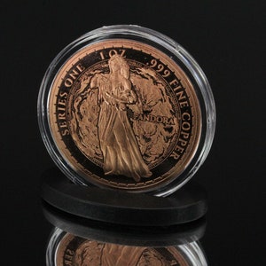 Pandora 1 oz Fine Copper Round: Greek Mythology Coin, Limited Edition