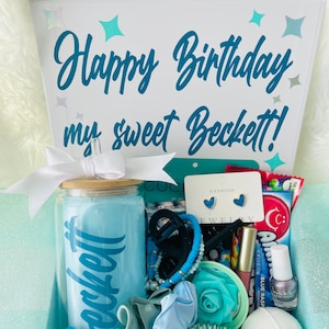 Personalized Gift Box for Her | Custom Birthday Gift for Tweens, Teens, Girls | Graduation Gift for Her